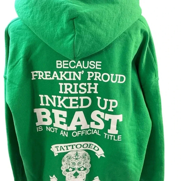 Tattoo Irish hoodie - Picture 2 of 5